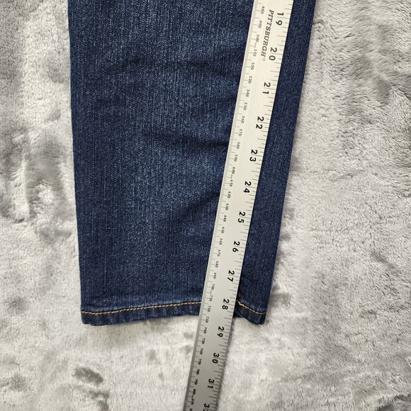 Torrid Jeans Womens 16S SHORT Blue Mid Rise Skinny Ankle Stretch Denim Casual - Picture 10 of 12